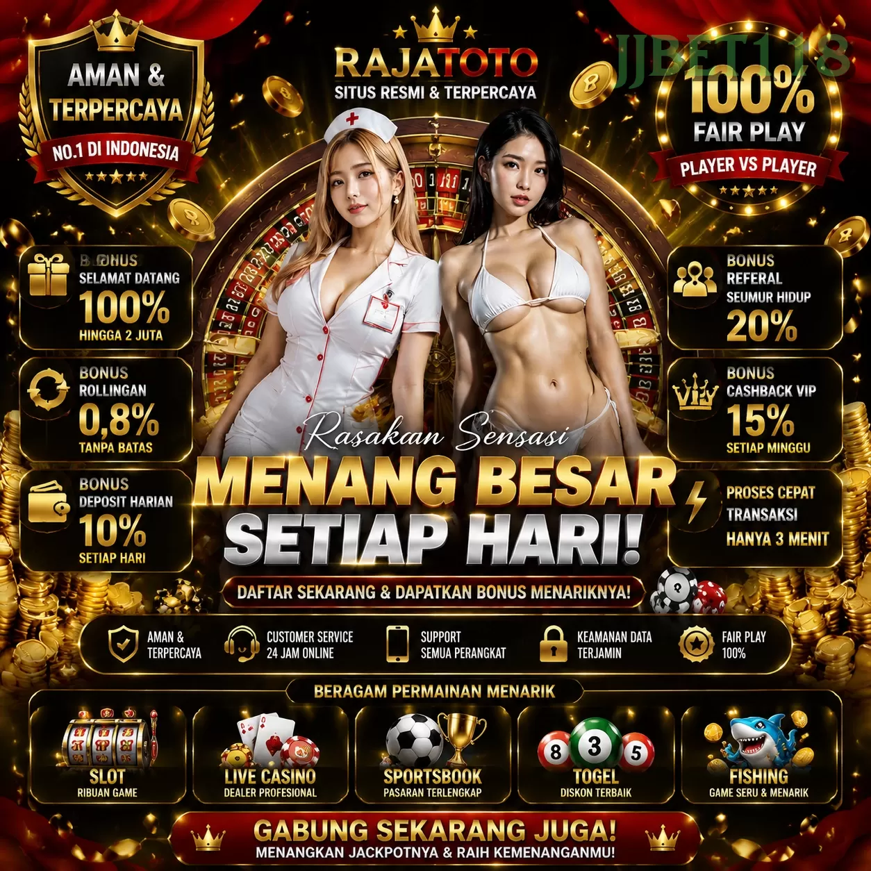 Unduh jjbet118 apk Versi Terbaru